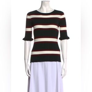 FRAME WOOL STRIPE SWEATER